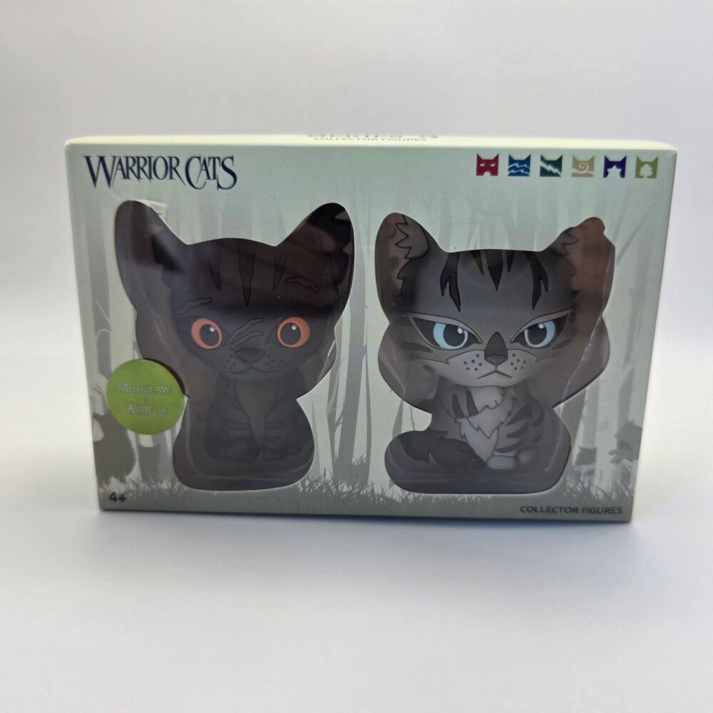 Warrior Cats Collector Figures - Mudclaw and Ashfur Series 3 collectors figure